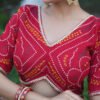 Red Bandhani Lehenga Choli with Heavy Dupatta | Traditional Designer Ethnic Wear for Women – Marudhaga
