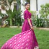 Wine Purple Lehenga Choli with Embroidered Dupatta | Designer Ethnic Wear for Women – Marudhaga