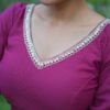 Wine Purple Lehenga Choli with Embroidered Dupatta | Designer Ethnic Wear for Women – Marudhaga